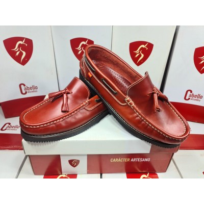 Apache borla color rojo